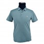 Polo homme moderne avec col contrasté - TSH893