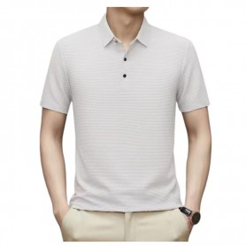 Polo homme texturé minimaliste et élégant - TSH897