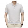 Polo homme texturé minimaliste et élégant - TSH897