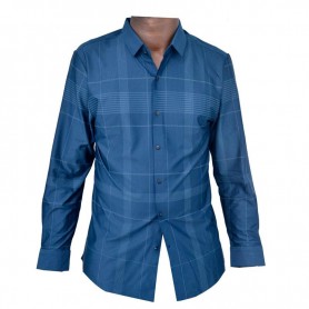 Chemise à motifs homme - Élégance tendance – CHM1073
