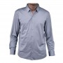 Chemise grise homme - Élégance polyvalente – CHM1078