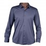 Chemise gris foncé homme - Sobriété chic – CHM1079