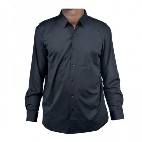 Chemise noire homme - Intemporelle et élégante – CHM1081