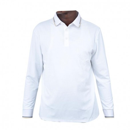 Polo blanc homme - Élégance décontractée - TSH900