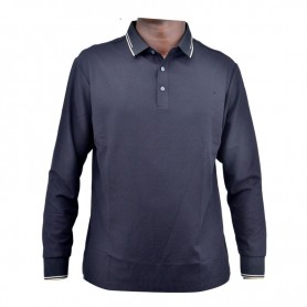 Polo noir homme - Style chic et sobre - TSH901