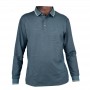 Polo gris foncé homme - Style élégant - TSH903