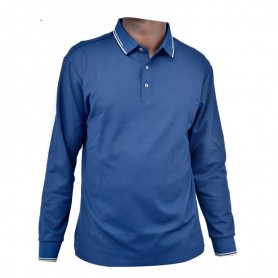 Polo bleu marine homme - Élégance intemporelle - TSH904