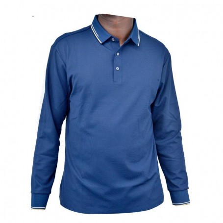 Polo bleu marine homme - Élégance intemporelle - TSH904