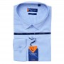 Chemise Rayée Slim Fit Homme - Élégance et Confort – CHM1084