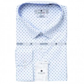 Chemise Slim Fit Homme à Motif Discret - Style Élégant – CHM1087