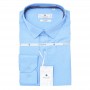 Chemise Slim Fit Bleu Homme - Élégance au Quotidien – CHM1097