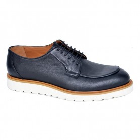 Chaussure en cuir noir pour homme - Style moderne - CDV1701