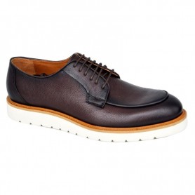 Chaussure en cuir marron pour homme - Look décontracté - CDV1702