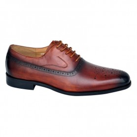 Chaussures homme cuir marron clair élégantes - 41 à 48 - CDV1713