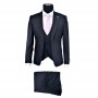 Costume homme Carpin 3 pièces noir - Chic et audacieux - CTM415