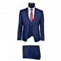 Costume homme Carpin 3 pièces bleu royal - Style sophistiqué - CTM417