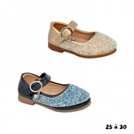 Ballerines enfant scintillantes tailles 25 à 30 - ENF570