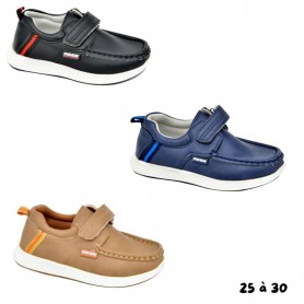 Chaussures enfant à scratch tailles 25 à 30 - ENF574