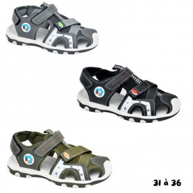 Sandales sport enfant tailles 31 à 36 - ENF575