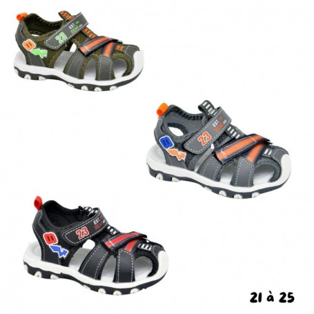 Sandales enfant sport tailles 21 à 25 - ENF578