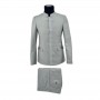 Costume 2 pièces élégant avec col mao - CTM419