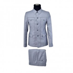 Costume gris clair 2 pièces professionnel - CTM424