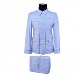 Costume bleu ciel 2 pièces moderne - CTM426