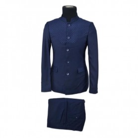 Costume bleu nuit 2 pièces sophistiqué - CTM428