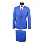 Costume bleu royal 2 pièces élégant - CTM432