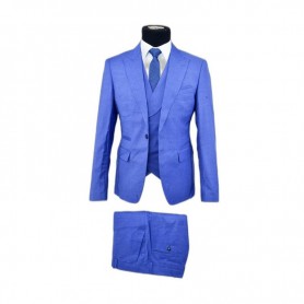 Costume bleu clair 3 pièces moderne - CTM434