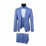 Costume bleu ciel 3 pièces élégant - CTM435