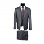 Costume gris 3 pièces sobre et élégant - CTM437