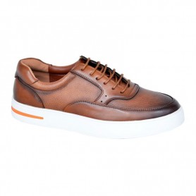 Chaussure en cuir marron - Élégance intemporelle - SNK430