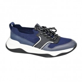 Sneakers bleus modernes - Style et dynamisme - SNK440