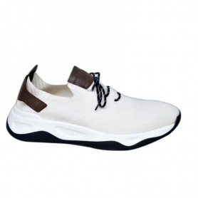 Sneakers blancs minimalistes - Élégance et confort - SNK441
