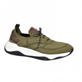 Sneakers verts kaki - Style naturel et confort - SNK444