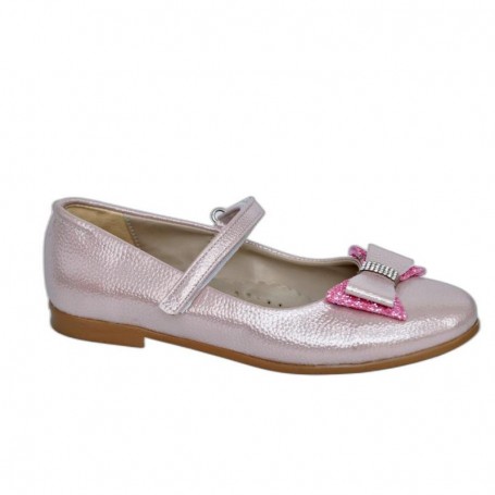 Chaussure Enfant Rose Métallisé - Taille 31 à 35 - ENF583