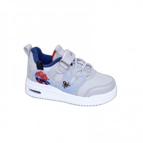 Baskets Enfant Grises Super-Héros - Taille 22 à 30 - ENF590