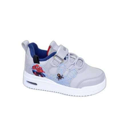 Baskets Enfant Grises Super-Héros - Taille 22 à 30 - ENF590