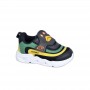 Baskets Enfant Noires Dynamiques - Taille 22 à 25 - ENF594