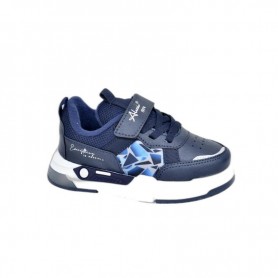 Baskets Enfant Bleu Marine Dynamiques - Taille 26 à 30 - ENF596