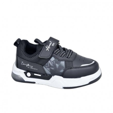 Baskets Enfant Noires Élégantes - Taille 26 à 30 - ENF597