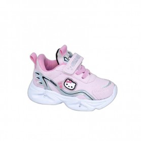 Baskets Enfant Roses avec Motif Mignon - Taille 22 à 25 - ENF601