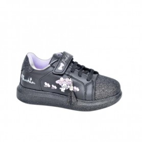 Baskets Enfant Noires Brillantes - Taille 26 à 30 - ENF609