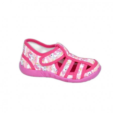 Sandales Roses Licorne pour Enfants - Taille 22 à 30 - ENF614