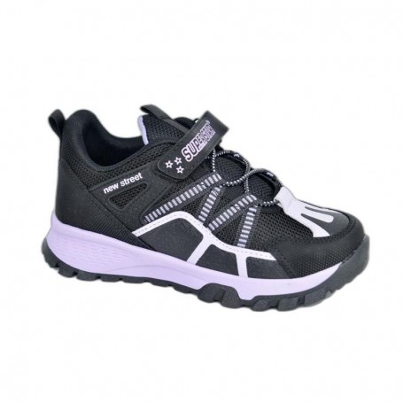 Chaussures enfant noires robustes - Taille 31 à 35 - ENF625