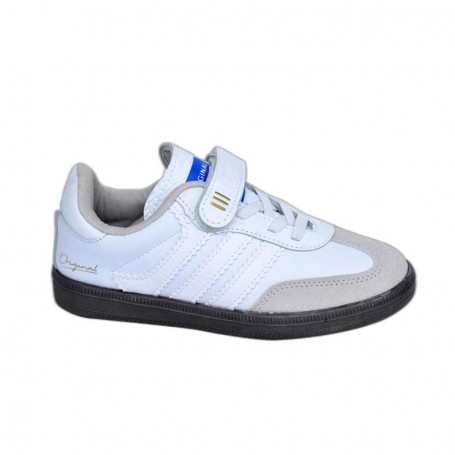 Baskets enfant blanc classique - Taille 26 à 35 - ENF632
