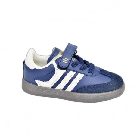 Baskets enfant bleu marine - Taille 26 à 35 - ENF635