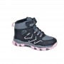 Bottes enfant noires et roses - Taille 31 à 35 - ENF637