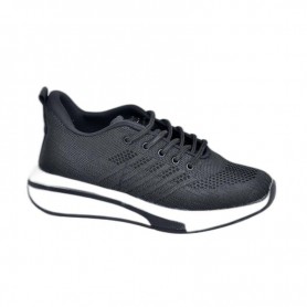 Baskets enfant noires classiques - Taille 36 à 40 - ENF643